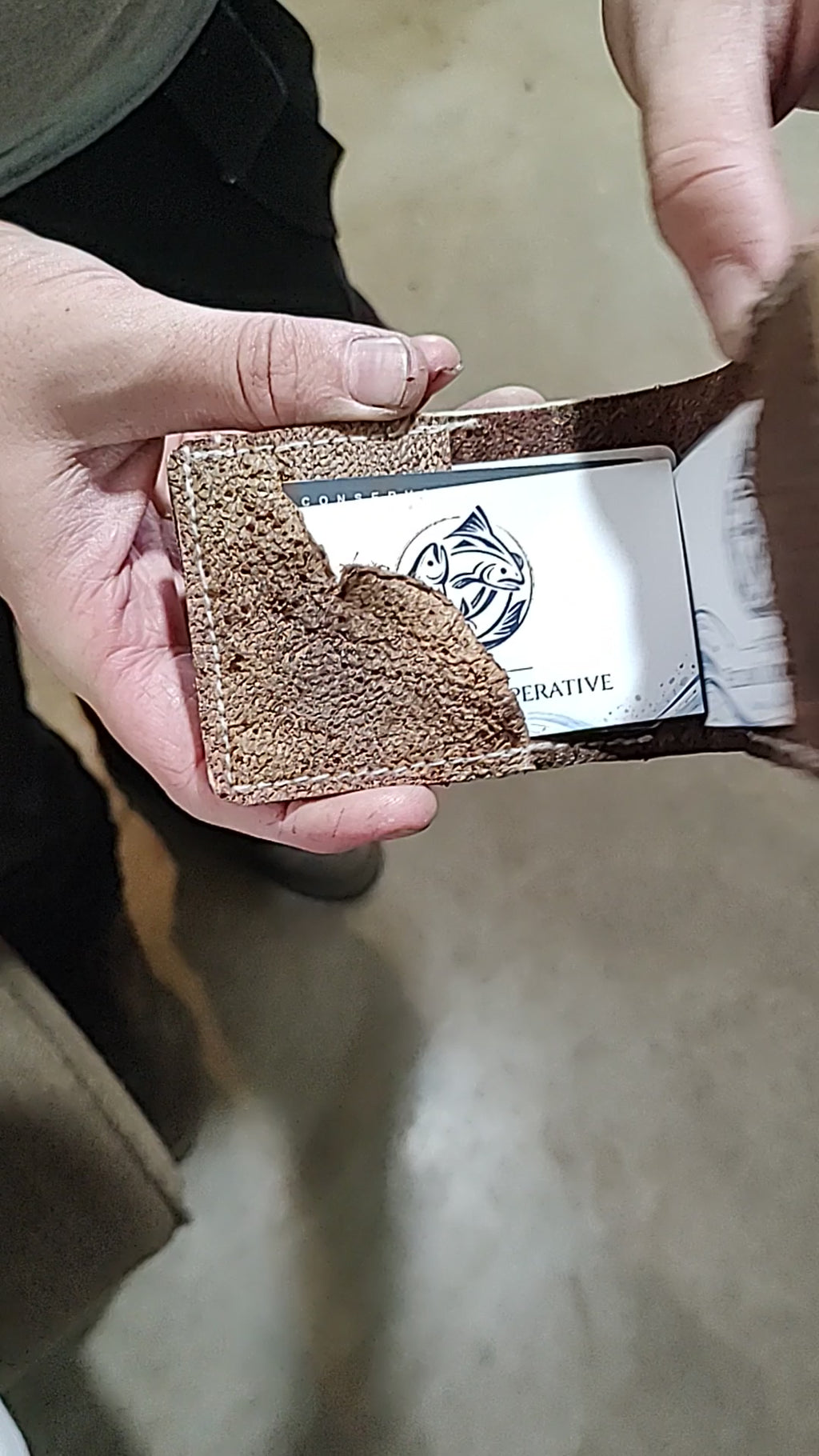 Fish Leather Wallet